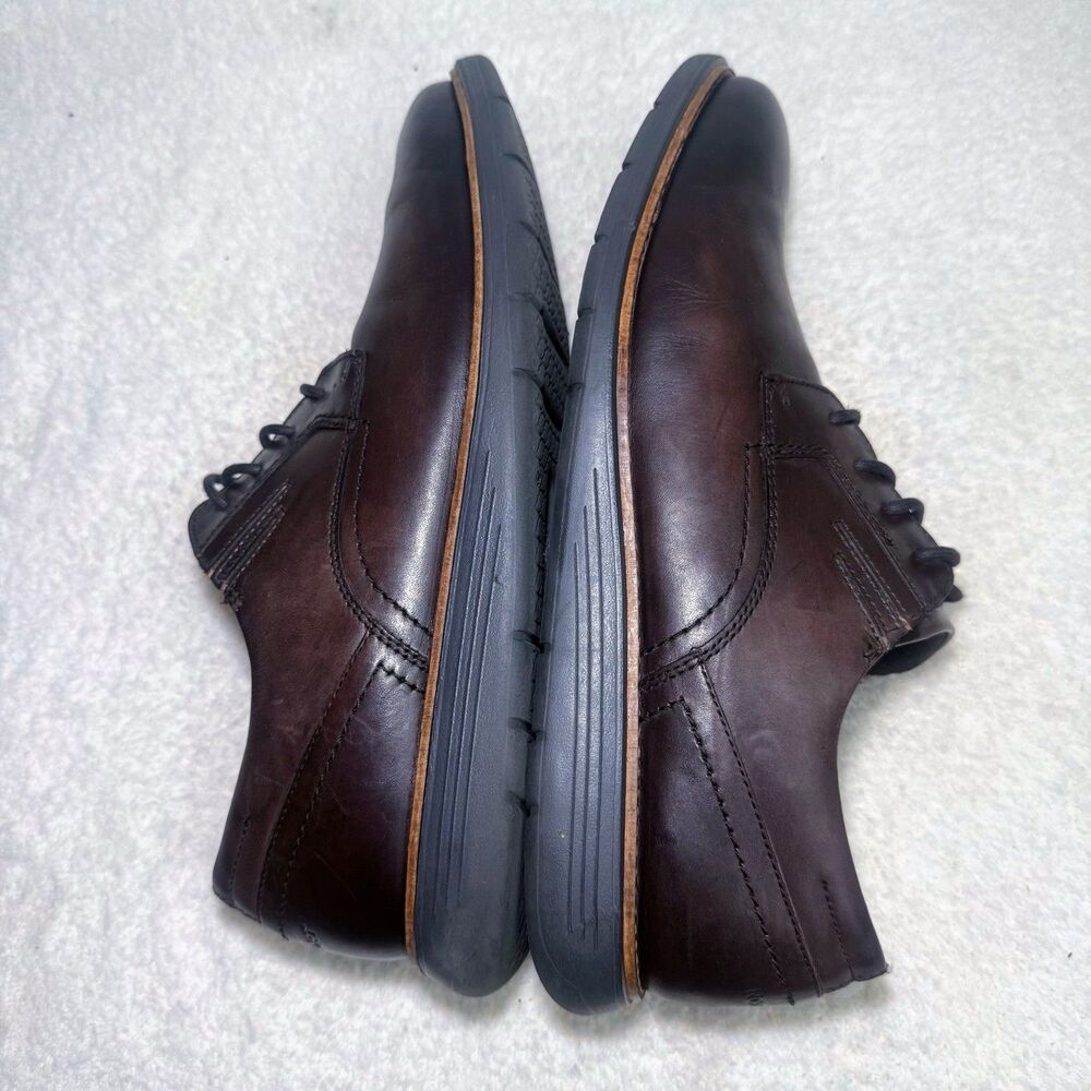 Rockport Total Motion City Plain Toe Men’s Brown Oxfords  Shoes Size 12 - Picture 6 of 8